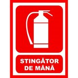 Placuta pentru stingator de mana